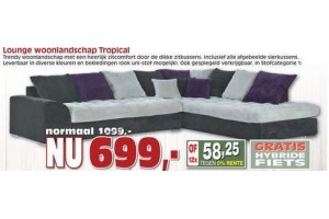 lounge woonlandschap tropical