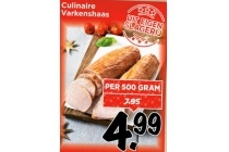 culinaire varkenshaas