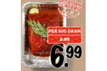 ovenschotel gemarineerde rosbief