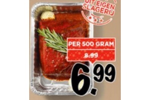 ovenschotel gemarineerde rosbief