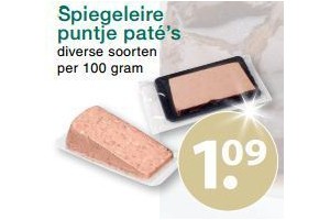 spiegeleire puntje pat en eacute en rsquo s