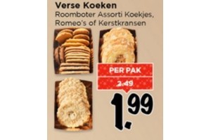 verse koeken