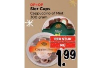 sier cups cappuccino of mint