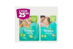 pampers voordeelverpakkingen