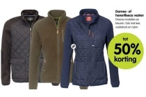 dames of herenfleece vesten