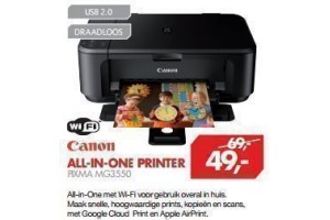 canon all in one printer pixma mg3550