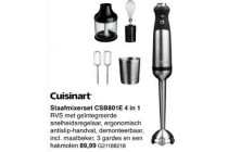 cuisinart staafmixerset