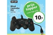 wired controller ps3