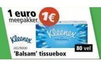 kleenex balsam tissuebox