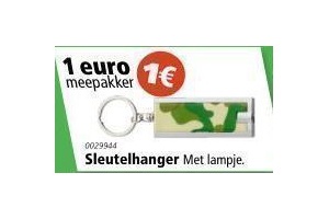 sleutelhanger met lampje