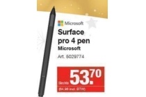 surface pro 4 pen