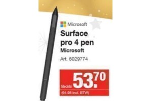 surface pro 4 pen