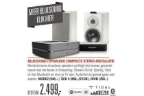 bluesound dynaudio compacte stereo installatie