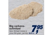big varkensschnitzel