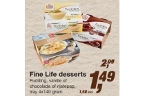 fine life desserts
