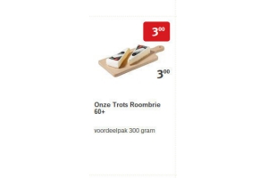 onze trots roombrie 60