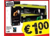 plus fairtrade koffiecups