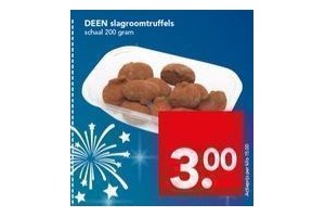 deen slagroomtruffels