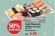 sushi moments ichiban de luxe
