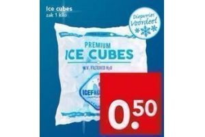 ice cubes