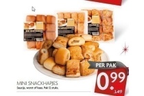 mini snackhapjes