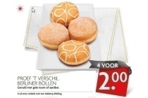 proef t verschil berliner bollen