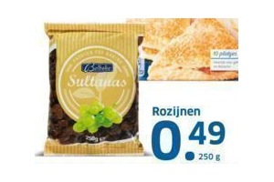 rozijnen