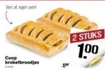 coop kroketbroodjes