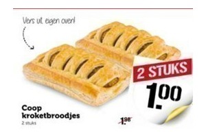 coop kroketbroodjes