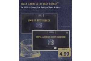 black angus of us beef burger
