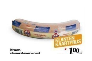 kroon slagersleverworst