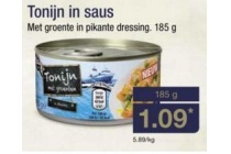 tonijn in saus