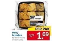 party broodjes