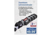 zwenkbare schroevendraaier