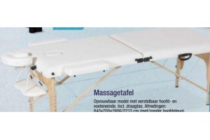 massagetafel