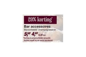 bar accessoires