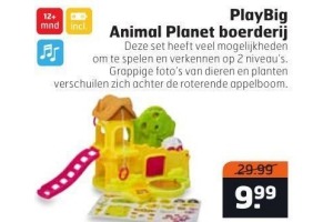 playbig animal planet boederij