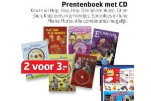 prentenboek met cd