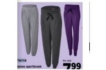 dames sportbroek