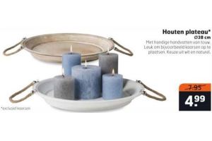 houten plateau