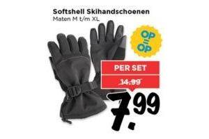 softshell skihandschoenen