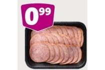 grillworst voor 0 99 en euro per 100 gram