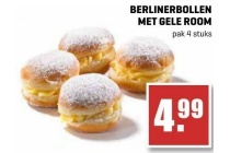 belinerbollen met gele room
