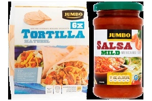 jumbo mexicaanse tortillas tacosauzen salsadip nacho chips kruidenmixen of taco schelpen