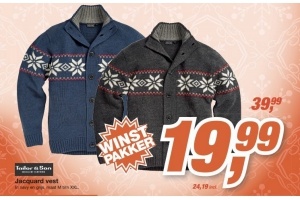 tailor en amp son jacquard vest