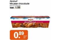 almhof mousse chocolade