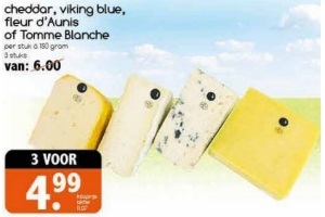 cheddar viking blue fleur d aunis of tomme blanche