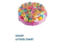 snoep uitdeeltaart