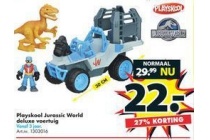 playskool jurrasic world deluxe voertuig