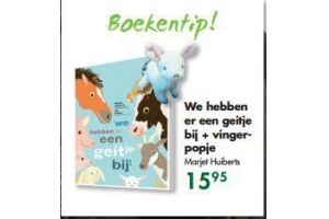 we hebben er een geitje bij vingerpopje